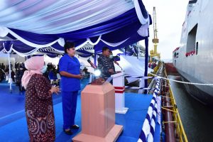 KRI dr. Wahidin Sudirohusodo–991 Perkuat Alutista TNI AL