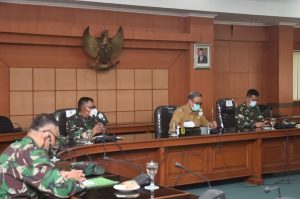 Wakil Bupati Bogor Menerima Kunjungan KKL Pasis Dikreg LX Seskoad TA 2021