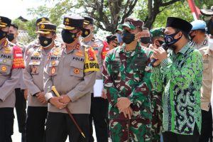Dua Jendral Sambangi Kampung di Kutabumi Tangerang