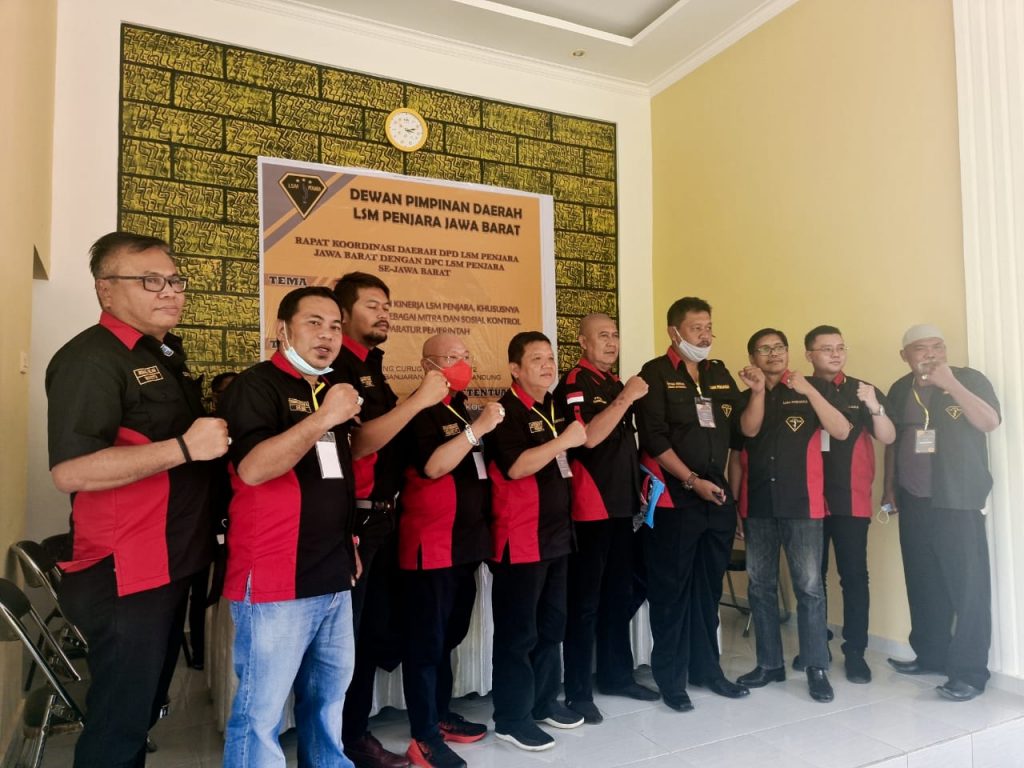 Bahas Program Kerja, LSM Penjara Gelar Rapat Koordinasi di Bandung