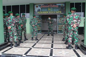 Dandim 0313/KPR Lepas 33 Orang Prajurit Menjadi Babinsa di Jajaran Koramil