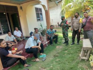 Babinsa Koramil 09/Langgam Sosialisasi TMMD Ke -110 Kodim 0313/KPR Pada Warga