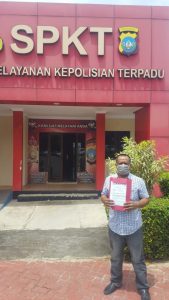 DPC LSM AMPUH Melayangkan Surat Laporan Ke Polda Kepri Atas Pengrusakan Hutan Mangrove