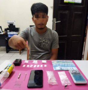 Pengedar dan Bandar Shabu Ditangkap Resnarkoba Polres Kampar di Wilayah Bangkinang