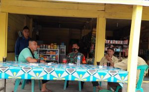 Dukung Pra TMMD Ke-110 Kodim 0313/KPR, Babinsa 04/Pkl Kuras Gelar Komsos Dengan Warga