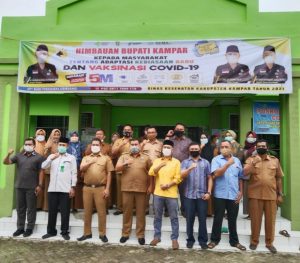 UPT BLUD Puskesmas Sibiruang Lakukan Vaksinasi Covid-19 Kepada Pelayan Publik di Kec. Koto Kampar Hulu