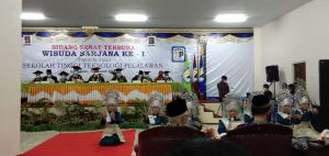Dua Bupati Kabupaten Pelalawan Hadiri Wisuda Sarjana Ke-1 SSTP