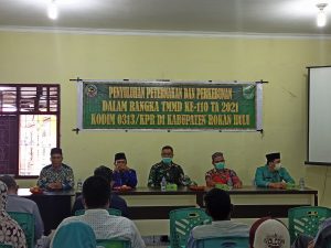 Dansatgas TMMD Ke- 110 Kodim 0313/KPR Hadirkan Penyuluhan Peternakan dan Perkebunan di Desa Suka Damai