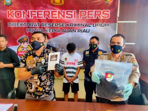 Dit Reskrimum Polda Kepri Berhasil Ungkap Kasus Persetubuhan Terhadap Anak Dibawah Umur