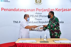 TNI AL dan PT Pelni Persero Sepakati PKS untuk Tegakkan Penertiban Kapal