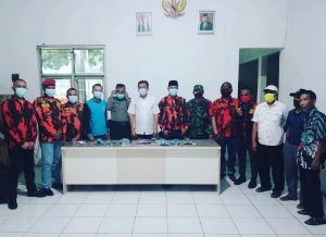 Bahas Pendirian Posko, Ketua PP Ranting Ciriung berikan 10 Komitmen