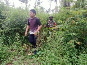 Serda Jumari Bersama MPA Sosialisasi dan Patroli Karhutla
