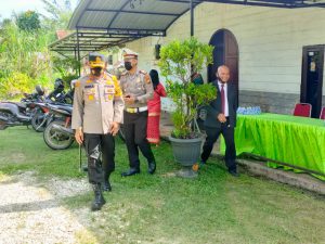 Puncak Hari Paskah 2021, Polres Kampar Lakukan Pengamanan Hampir di Semua Gereja