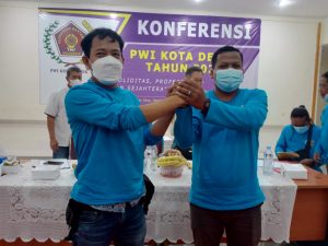 Sah, Rusdy Nurdiansyah menjadi Ketua PWI Kota Depok