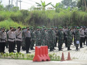 Jelang Pemilihan Suara Ulang , TNI- POLRI Siaga