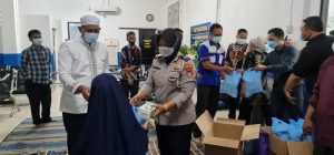 Masa Pandemi, Petugas Satpas SIM 1221 Sisihkan Gaji untuk Anak Yatim