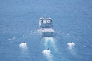 Tabur Bunga Mengenang KRI Nanggala-402 Dikawal 5 KRI