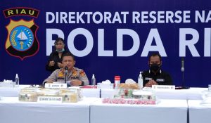 Polda Riau Ungkap 3 Jaringan Narkotika, Amankan 6 Pelaku dan BB 24,4 KG Shabu