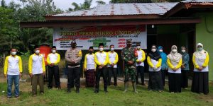 Babinsa Koramil 10/Kunto Darussalam Laksanakan Kegiatan di Pos PPKM
