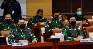 Rapat Dengar Pendapat Kasal dengan DPR RI
