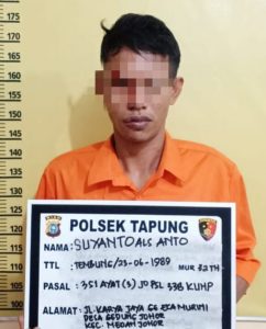 Hampir 3 Bulan Buron, Pelaku Penganiayaan dan Pembunuhan Ditangkap Polsek Tapung