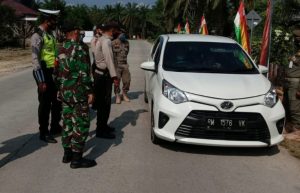 H+1 Lebaran, TNI – Polri Masih Perketat Pengamanan di Posko Penyekatan