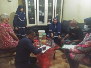 Balai Budhi Dharma bergerak Cepat mengantarkan pria Lansia