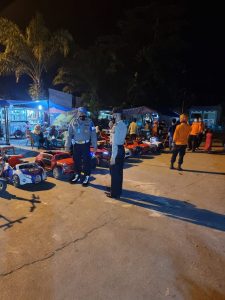 Tim Justisi Gabungan Kab. Kampar Tiap Malam Lakukan Himbauan Protkes dan Bubarkan Kerumunan
