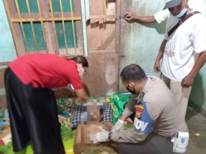 Diduga Depresi, Warga Tapung Hilir di Temukan Tewas Gantung Diri