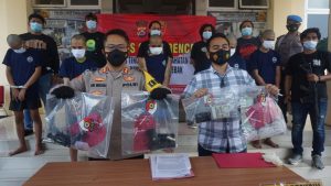 5 Pelaku Curas Dibekuk Sat Reskrim Polres Lebak Kurang dari 24 Jam