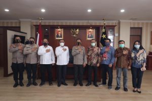 Audensi dan Silaturahmi Kapolda Kepri bersama Direktorat I KPK RI