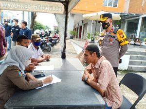 65 Pelanggar yang Terjaring Diberi Sanksi Tim Justisi Penanganan Covid-19 Kampar