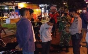 TNI – POLRI Himbau Warga Agar Ikuti Protokol Kesehatan