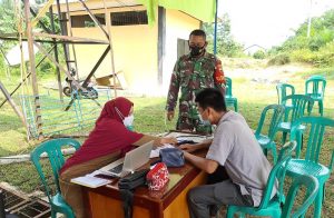 Pelda Alek Hermawan Pantau dan Dampingi Vaksinasi Covid -19