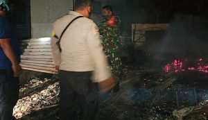 Akibat ulah Anak, 3 Unit Rumah Ludes Terbakar