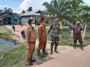 Penghulu Suak Temenggung Apresiasi Kunjungan Tim Wasev TMMD ke Desanya