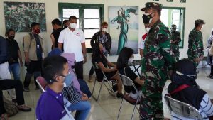 Danrem 061/SK Tinjau Vaksinasi Massal, Libatkan Himpunan Alumni IPB dan Festival Merah Putih