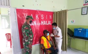 Cegah Covid-19, Ini Pesan Babinsa Koramil 10/KDS Koptu Yuliarno