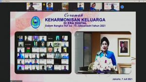 Ketum Jalasenastri Ingatkan Anggotanya Menjaga Keharmonisan Keluarga di Era Digital