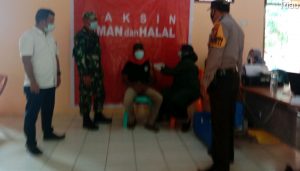 Babinsa Koramil 08/Tandun Monitoring Vaksin Tahap Dua Lansia