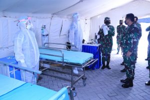 TNI AL Siapkan Sarana Isolasi Darurat di Surabaya, Antisipasi Lonjakan Covid-19