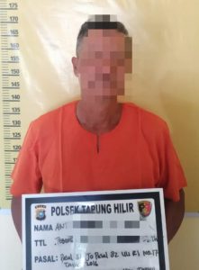 Unit Reskrim Polsek Tapung Hilir Tangkap Pelaku Pencabulan Terhadap Anak Dibawah Umur