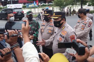 Peninjau Pelaksanaan PPKM Darurat di Kota Batam