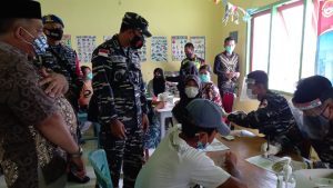 Masif, TNI AL laksanakan Serbuan Vaksin di Natuna