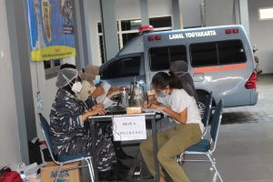 Pangkalan TNI AL Yogyakarta, Gelar Serbuan Vaksinasi Anak