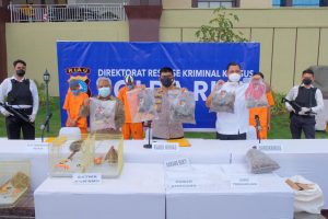 Polda Riau Ungkap Tindak Kejahatan Perdagangan Ilegal Hewan Dilindungi
