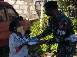 Batalyon Armed 6/3 Kostrad Selenggarakan Program Kostrad Peduli Terhadap Masyarakat Terdampak Covid-19