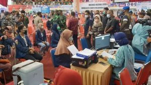 TNI AL Komitmen Dukung Serbuan Vaksin di Kaltim