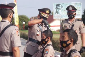 Upacara Pembukaan Pendidikan Pembentukan Bintara Polri TA 2021 di SPN Polda Kepri Tanjung Batu