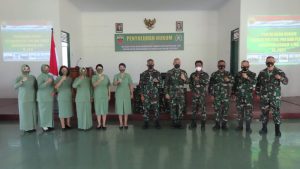 Tingkatkan Displin dan Taat Hukum, Anggota Kodim 0313/KPR Bersama Persit Terima Penyuluhan Hukum